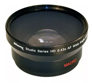 58mm 0.43x Professional Wide Angle Lens With Macro