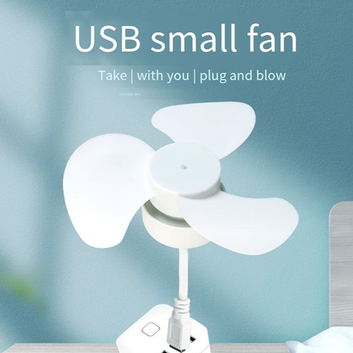 Ventilador Usb Dc5v, Ventilador De Techo Con Ajuste De 360 G