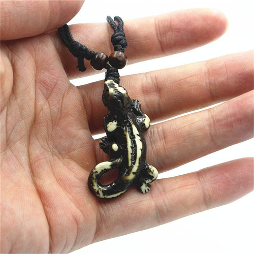 Collar De Lagarto Gecko Animal, Collar De Cadena De Suéter D