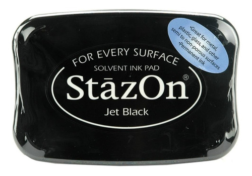 Tinta Permanente  Stazon  Negra