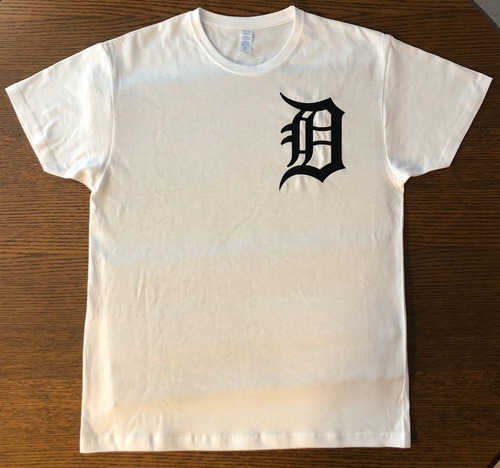 Polera Detroit Tigers 24 Miguel Cabrera Algodón Sin Marca