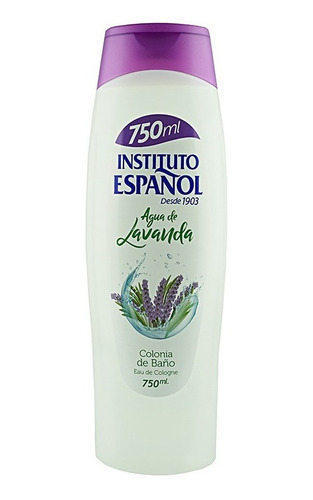 Colonia De Ducha Agua De Lavanda Instituto Español 750 Ml