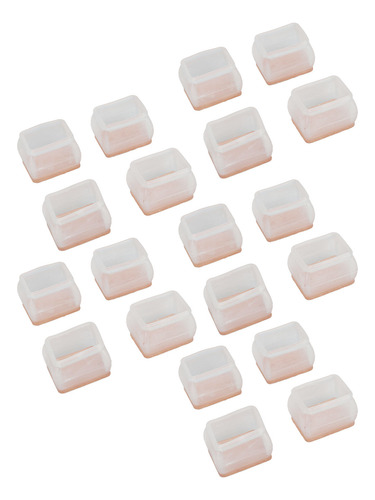 Protector Rectangular Para Patas De Silla Con Forma De Tromp