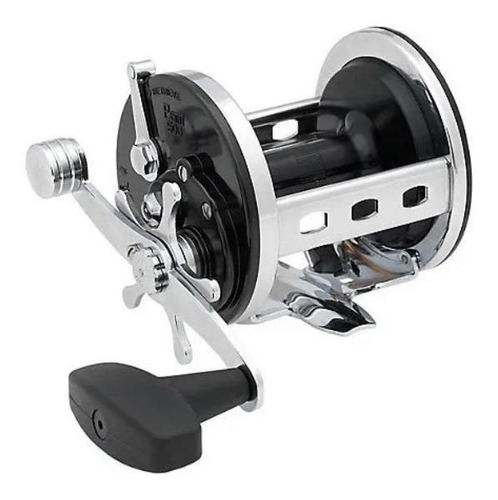 Reel convencional Penn Jigmaster 500L derecho color negro