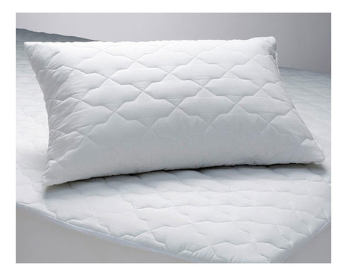 Almohadas Confort Acolchadas 70 X 50 2 Und Color Blanco