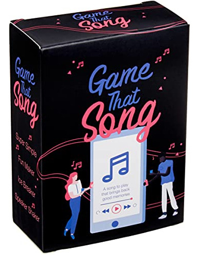 Game That Song - Juego De Cartas De Musica Para Familia, Adu