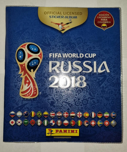 Album Rusia 2018 Fifa World Cup Edicion Colombia, Completo