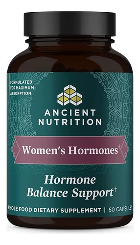 Ancient Nutrition Womens Hormones 60caps Salud Femenina