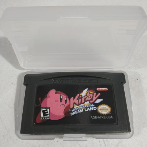 Kirby Nightmare In Dream Land Game Boy Advance Juego Fisico (Usado)