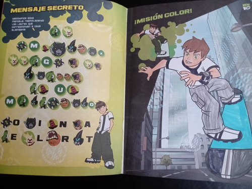 Ben 10 El Secreto De Omnitrix Con Stickers Súper Juegos N° 1 (Usado)