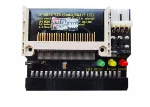 Adaptador Ide Femea Cf Cartão Memória Compact Flash 40-pin