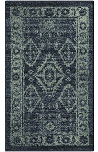 Alfombrilla Maples Rugs, Modelo Georgina Accent, Tela, Azul