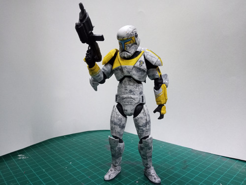 Star Wars The Black Series Clone Commando Gregor Custom (Usado)
