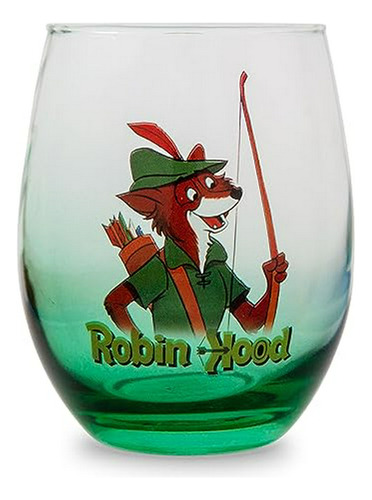 Vaso De Vino Sin Tallo De Disney Robin Hood, Taza Para Cócte