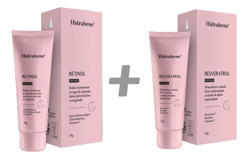 Retinol 30g + Resveratrol 30g Dahuer - Hidrabene