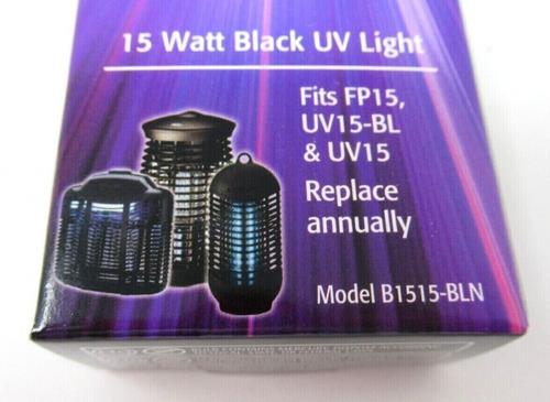 Stinger P Replacement 8 Black Light Bulb 15w Bug Zapper Ddd