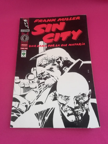Frank Miller Sin City Una Dama Por La Que Mataria #1 Comic