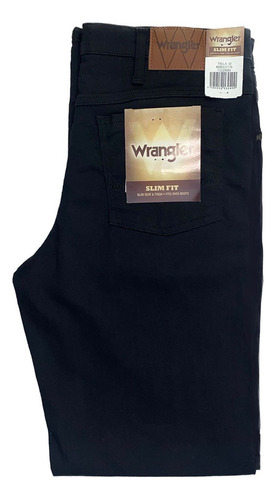 Pantalón Vaquero Slim Fit Liso Wrangler Hombre 178
