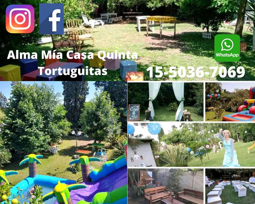 Casa Quinta Para Fiestas Infantiles Y Eventos En General 