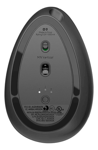 Mouse Inalámbrico Logitech Mx Vertical Bluetooth Usb 4000dpi