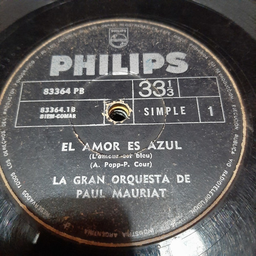 Simple La Gran Orquesta De Paul Mauriat Philips 83364 C22