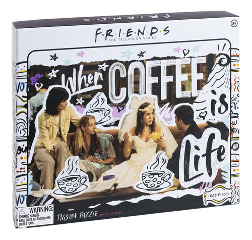 Friends - Coffee - Puzzle 1000 Piezas - Darkside Bros