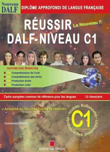 Libro Reussir Dalf Niveau C1 +corriges - Tegos, Constantin