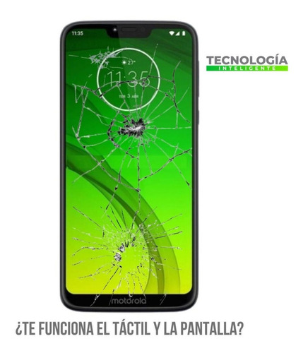 Imagen 3 de 10 de Cambio De Vidrio Pantalla Para Moto E7 Plus E7i Power X2