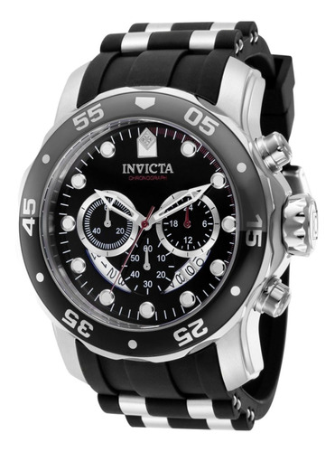 Reloj Invicta 37230 Negro, Acero Hombres