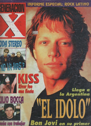 Revista * Generacion X * Nº 19 Año 1997 Soda - Kiss - B Jovi