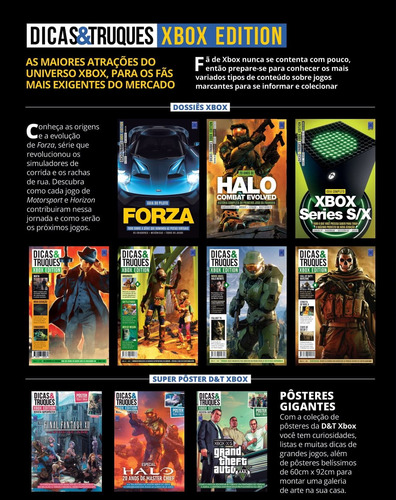 Dicas & Truques - Xbox Edition #07 - Guia do Piloto Forza, de Editora Europa. Editorial Editora Europa Ltda., capa mole em português, 2021