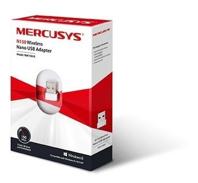 Imagen 4 de 5 de Adaptador Inalámbrico Usb Mini Wifi Mw150us 150mbps Mercusys