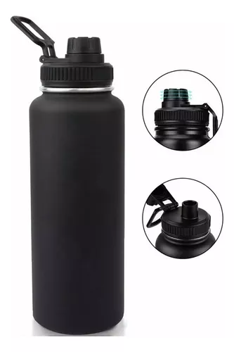 Termo Botella de Agua de 1 Litro con Pines y Cargadera – Xhobbies