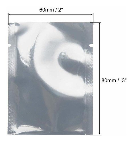 Imagen 3 de 5 de Uxcell - Bolsa Antiestatica Para Accesorios De Escritorio