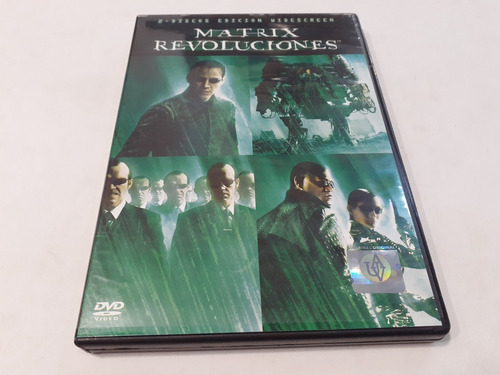 Matrix Revoluciones - Dvd 2 Discos Widescreen Nacional Nm