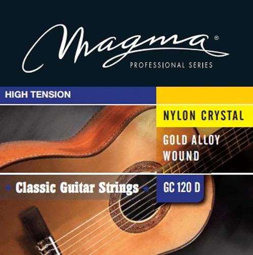Encordado Para Guitarra Clásica Magma Gc120d High Tension