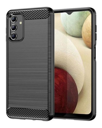 Funda De Tpu De Fibra De Carbono Con Textura Cepillada Para