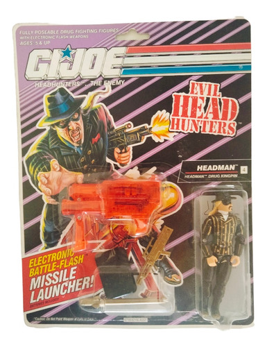 Gijoe Cobra Headman Evil Head Hunters 