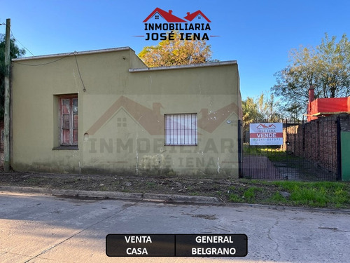 Casa En Venta Dentro De Avenida Principales. Zona Céntro - Calle Caffaro E/ Lavalle Y Dr. Ortiz - General Belgrano.