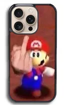 Comprar Funda Antigolpes Para Iphone Y Otros Meme Mario Bros Juego Negro Iphone 11 Pro
