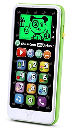 Leapfrog Chat And Count Emoji - Teléfono, Blanco, Gran Regal