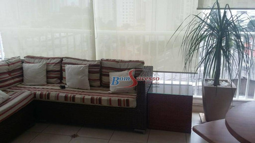 Imagem 4 de 18 de Apartamento Com 3 Dormitórios À Venda, 137 M² Por R$ 1.350.000,00 - Água Rasa - São Paulo/sp - Ap2437