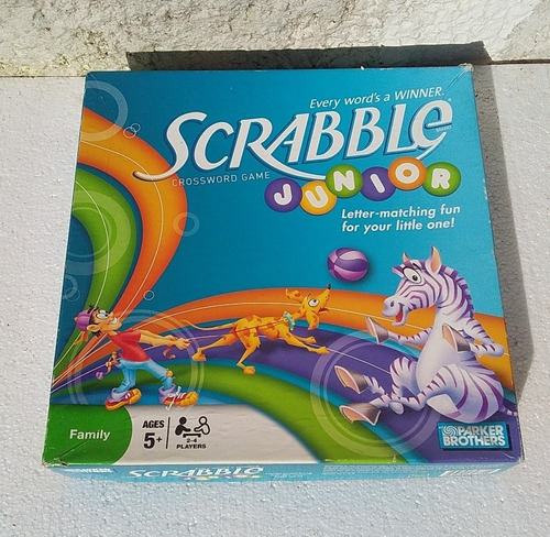 Juego De Mesa En Inglés Scrabble Junior 