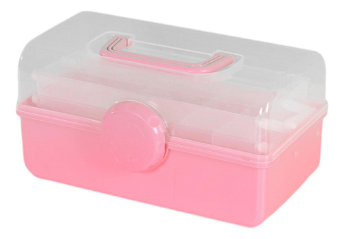 Am Caja De Almacenamiento De 3 Capas, Organizador De Rosa Y