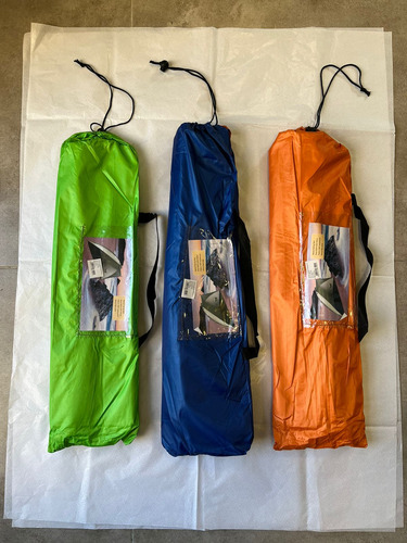 Carpa Medio Iglú Aluminizada Con Funda Para Playa Y Pesca