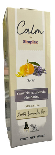 Calm By Simplex Ylang Ylang Lavanda / Mandarina 60ml