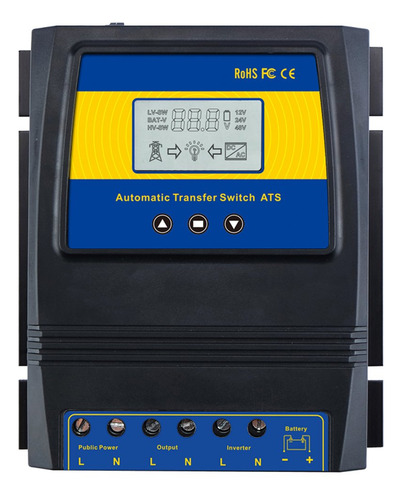 Interruptor De Transferencia Automática Moes Dual Power 50a