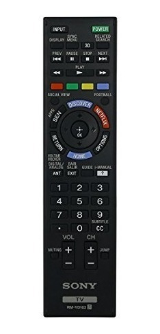 Control Remoto Sony Rm-yd102 Botón 3d Y Botón Netflix