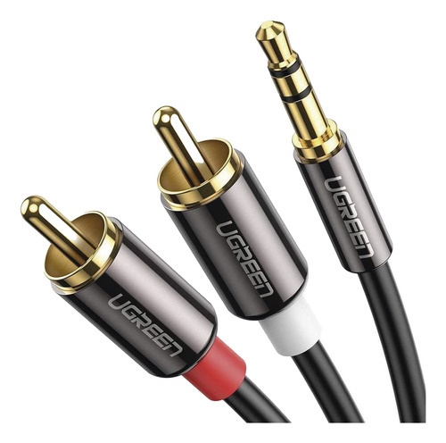 Cable Audio Premium Jack 3.5mm A 2 Rca Macho 10 Mts Ugreen