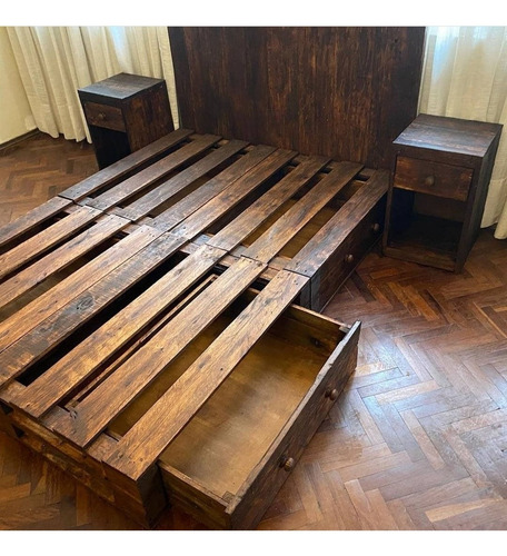Juego De Dormitorio En Palets